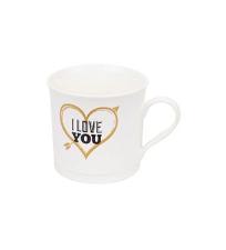 Caneca de Porcelana I Love You