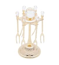 Jogo com 6 Garfinhos para Petisco de Zamac