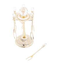 Jogo com 6 Garfinhos para Petisco de Zamac