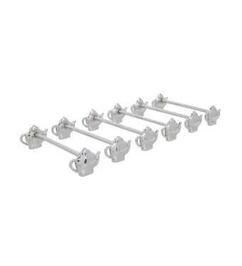 Jogo com 6 Descansos de Talher Bule Teapot