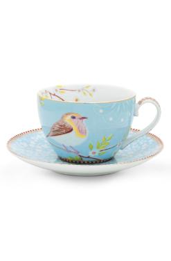 X�cara de Ch� Early Bird Azul da Pip Studio