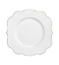 Prato de Sobremesa Royal White de Porcelana Pip Studio