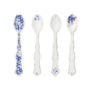 Jogo com 4 Colheres Royal White