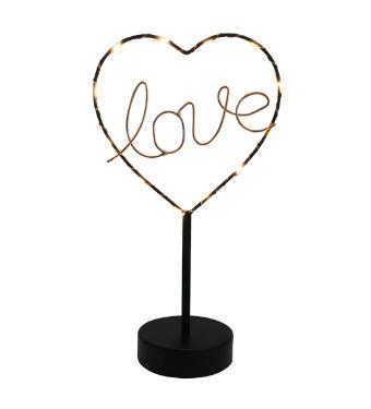 Lumin�ria de Mesa Love com Led