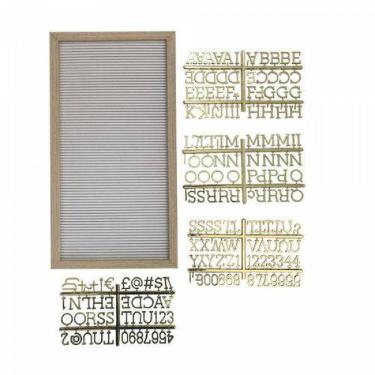 Quadro Ligth Box Borda em Madeira com Fundo Branco Retangular