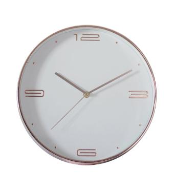 Rel�gio de Parede Redondo Ros�