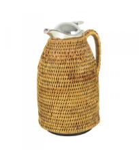 Garrafa T�rmica La�a Antique em Rattan