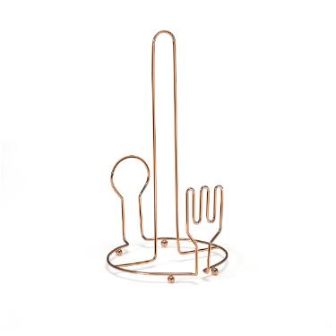 Porta Papel Toalha Querida Rose Gold.