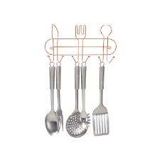 Suporte com 6 Ganchos de Parede Querida Rose Gold