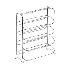 Porta Capsula Cromado Dolce Gusto