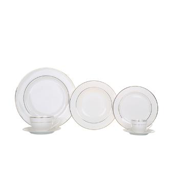 Aparelho de Jantar Normandie 42 Pe�as de Porcelana