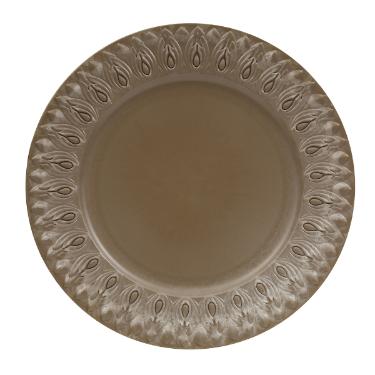 Sousplat Greco J�nico Mocha 36cm
