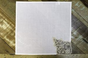 Guardanapo de Tecido Branco Manu Fisch