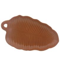 Travessa Grande Leaves Canela