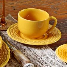 X�cara de Ch� com Pires Madeleine Mostarda