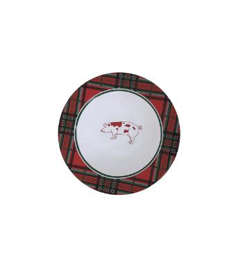 Prato de Sobremesa em Cer�mica Feijoada da Scalla