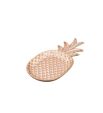 Petisqueira Pequena Abacaxi Ros� Gold