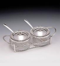 Porta Geleia Duplo de A�o Inox Italy da Wolff