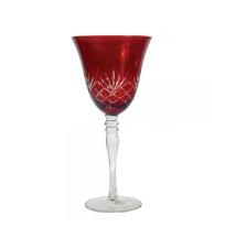 Jogo com 6 Ta�as para �gua Cristalino Lapidado