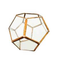 Vaso Geom�trico Cobre Ros�