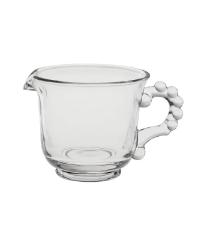 Mini Jarra em Vidro com Al�a de Bolinha