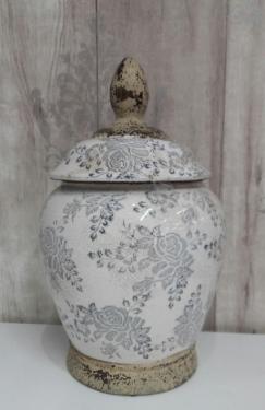 Pote Decorativo Grande em C�ramica
