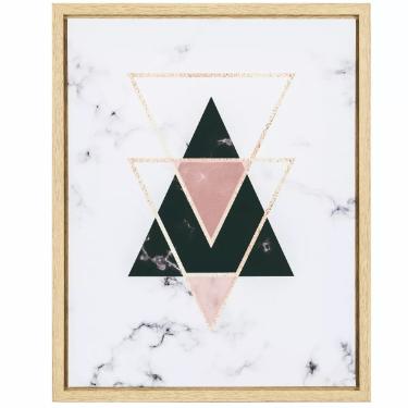 Quadro em Canvas Triangulos