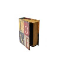 Caixa Porta Livro Love Pequena