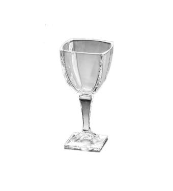 Conjunto 6 Ta�as para Vinho de Cristal Com Titanio Arezzo 270 ml