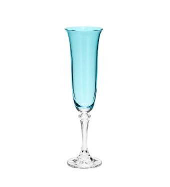 Jogo de 6 Ta�as de Champagne Kleopatra Island Paradise