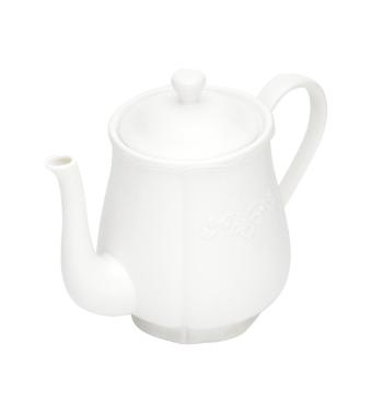 Bule de Porcelana Super White Genebra