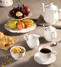 Bule de Porcelana Super White Genebra