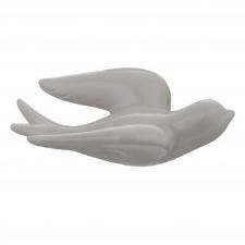 Passaro Grande  Cinza em C�ramica