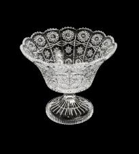 Fruteira Starry de Cristal Media  com P�