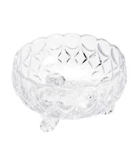 Fruteira de Cristal com P� Ang�lica