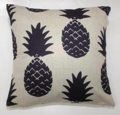 Capa para Almofada Abacaxi Preto
