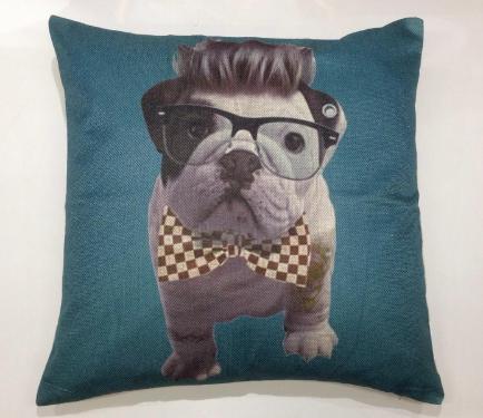 Capa para Almofada Dog com Tupete