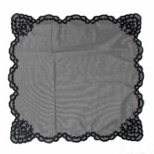 Guardanapo de Tule Preto