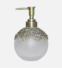 Porta Sabonete L�quido Dourado