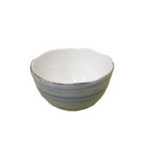 Bowl Azul de Cer�mica Contempor�neo
