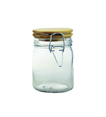 Pote de Vidro Round Herm�tico M�dio