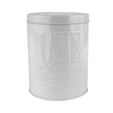 Lata de Metal Have Coffee Branca