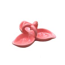 Petisqueira com Tr�s Flamingos