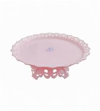 Porta Doce Ornamentado Rosa