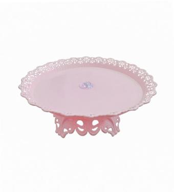 Porta Doce Ornamentado Rosa