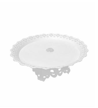 Porta Doce Ornamentado Branco