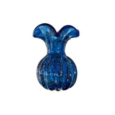 Murano de Cristal Azul M�dio
