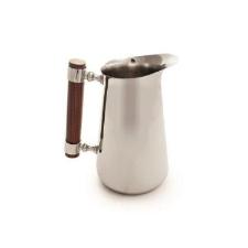 Jarro em Metal com Cabo de Madeira