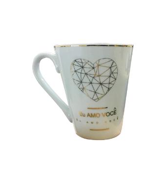 Caneca de Porcelana Gift Eu Amo Voc�