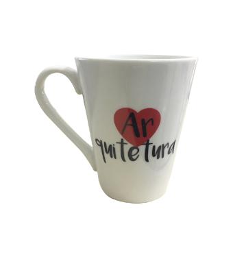 Caneca de Porcelana Gift Arquitetura